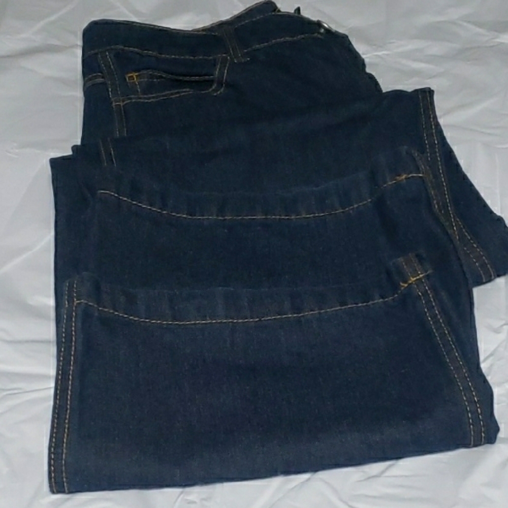 Dark Blue Denim Jeans
